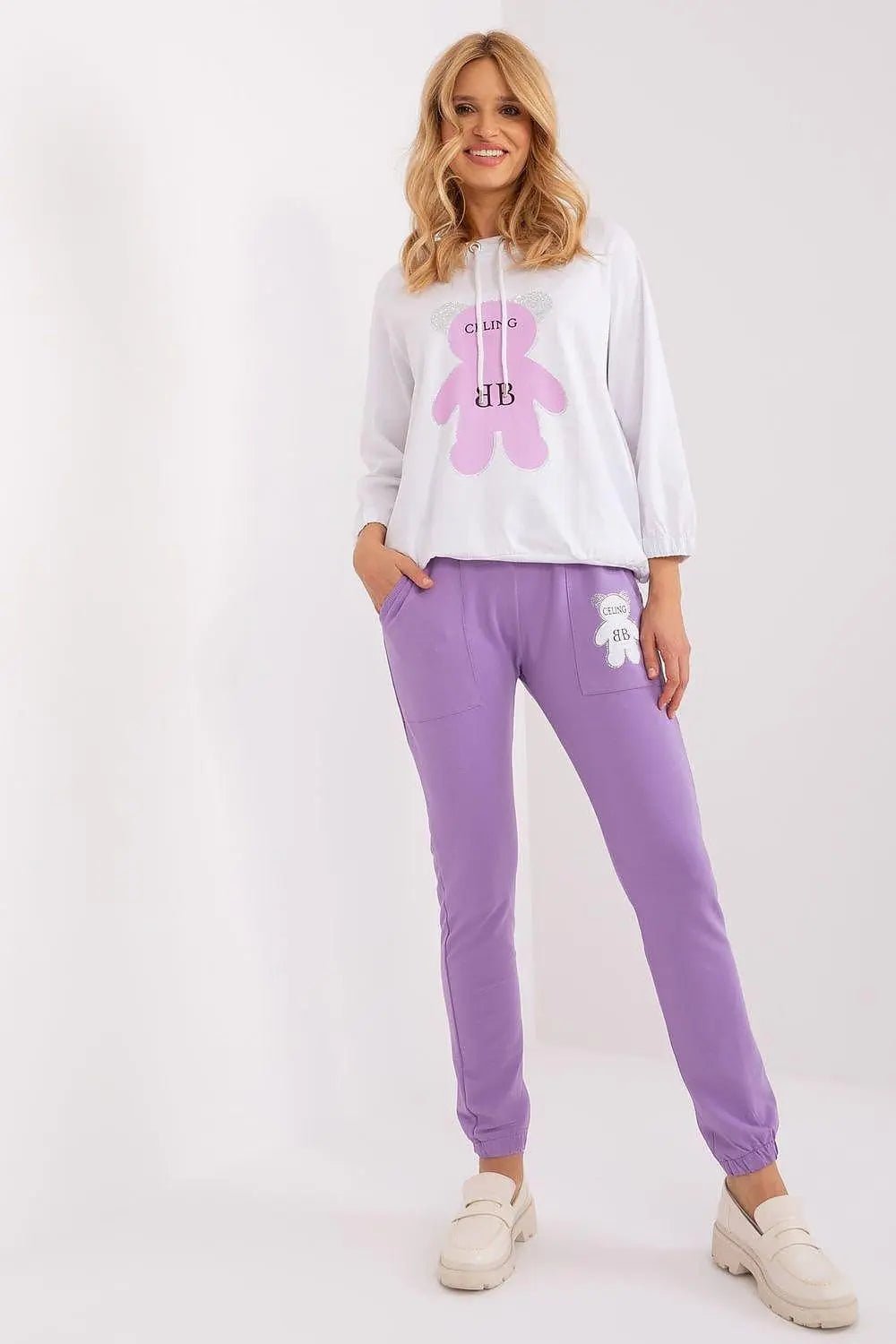 Relevance womens long sleeve sweatshirt and pants