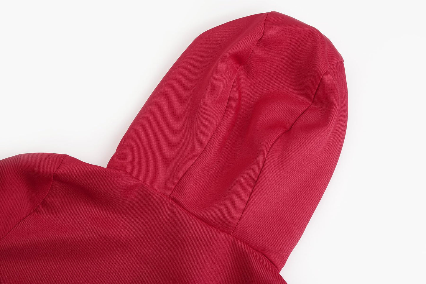 ReliBeauty Red Jumpsuit Kids Costume - Polyester, Stand-Up Collar, Detachable Belt