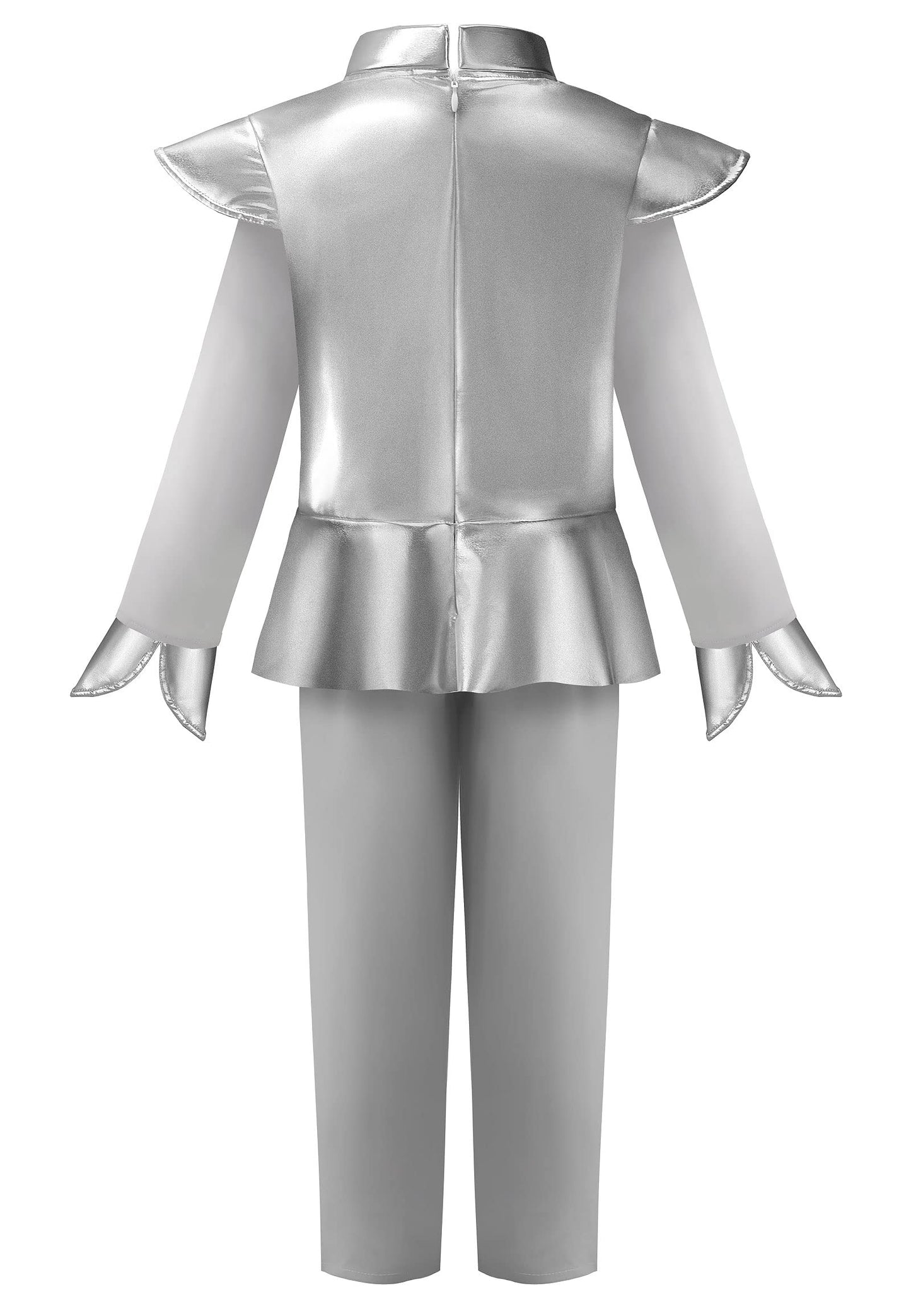 ReliBeauty Robot Costume for Kids – Toddler Silver 4T-4/110