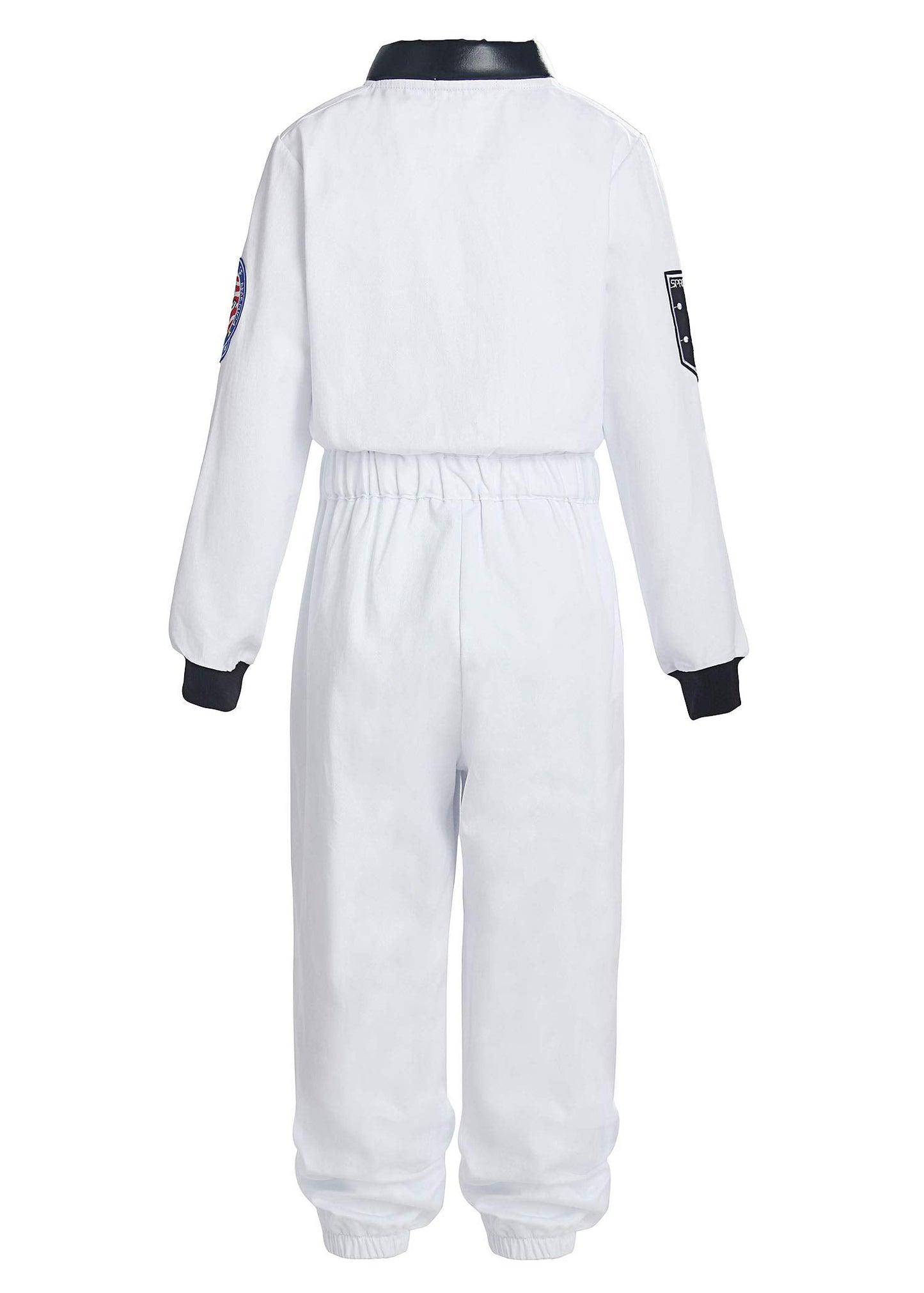 ReliBeauty Kids Astronaut Costume with Space Helmet - Front-Zip Jumpsuit, 2T-10