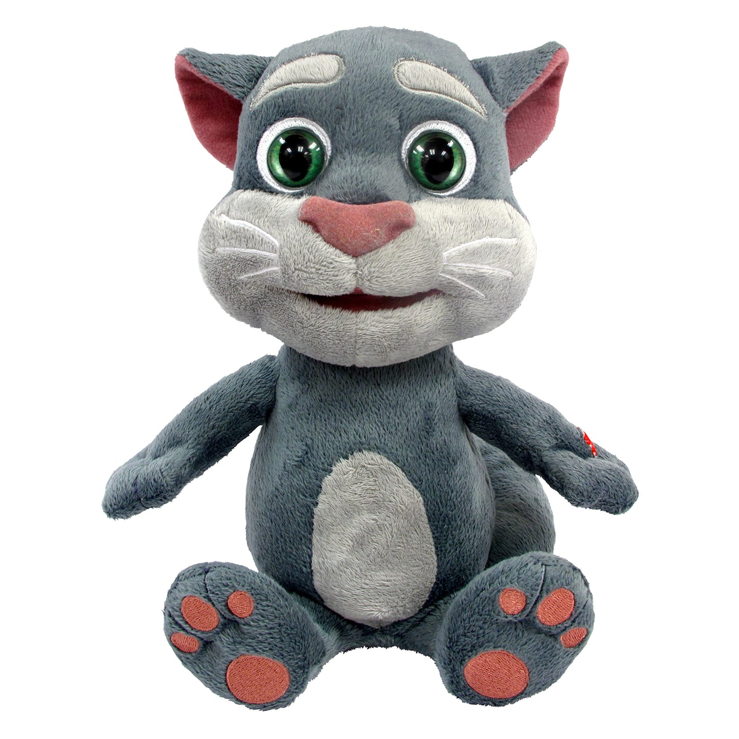 Relsy Talking Tom & Friends 12-Inch Interactive Plush – Talkback Toy that Repeats Your Voice & App Sound Effects