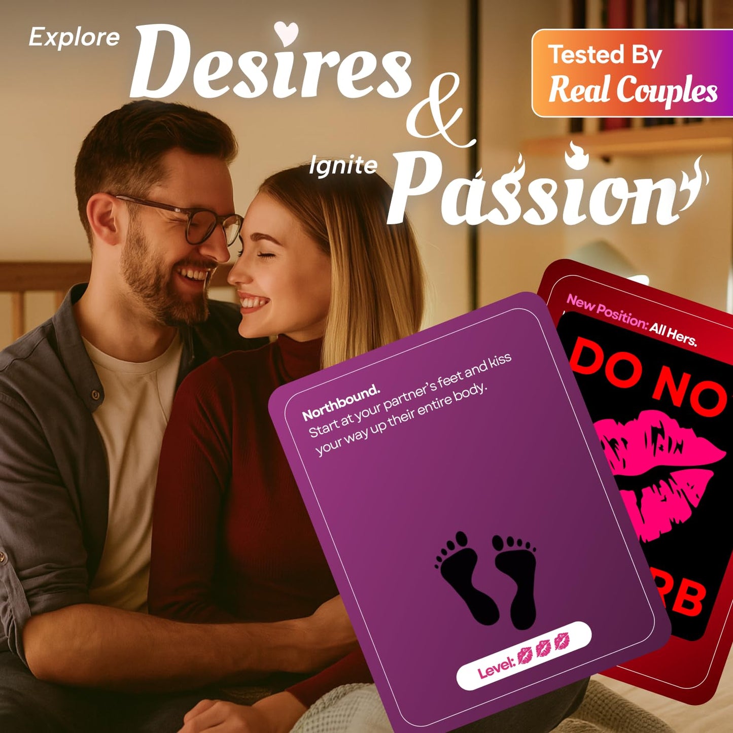 Renaco Gift Company — 160 Cards Couples Game for Adults: Romantic & Naughty Date Night Ideas