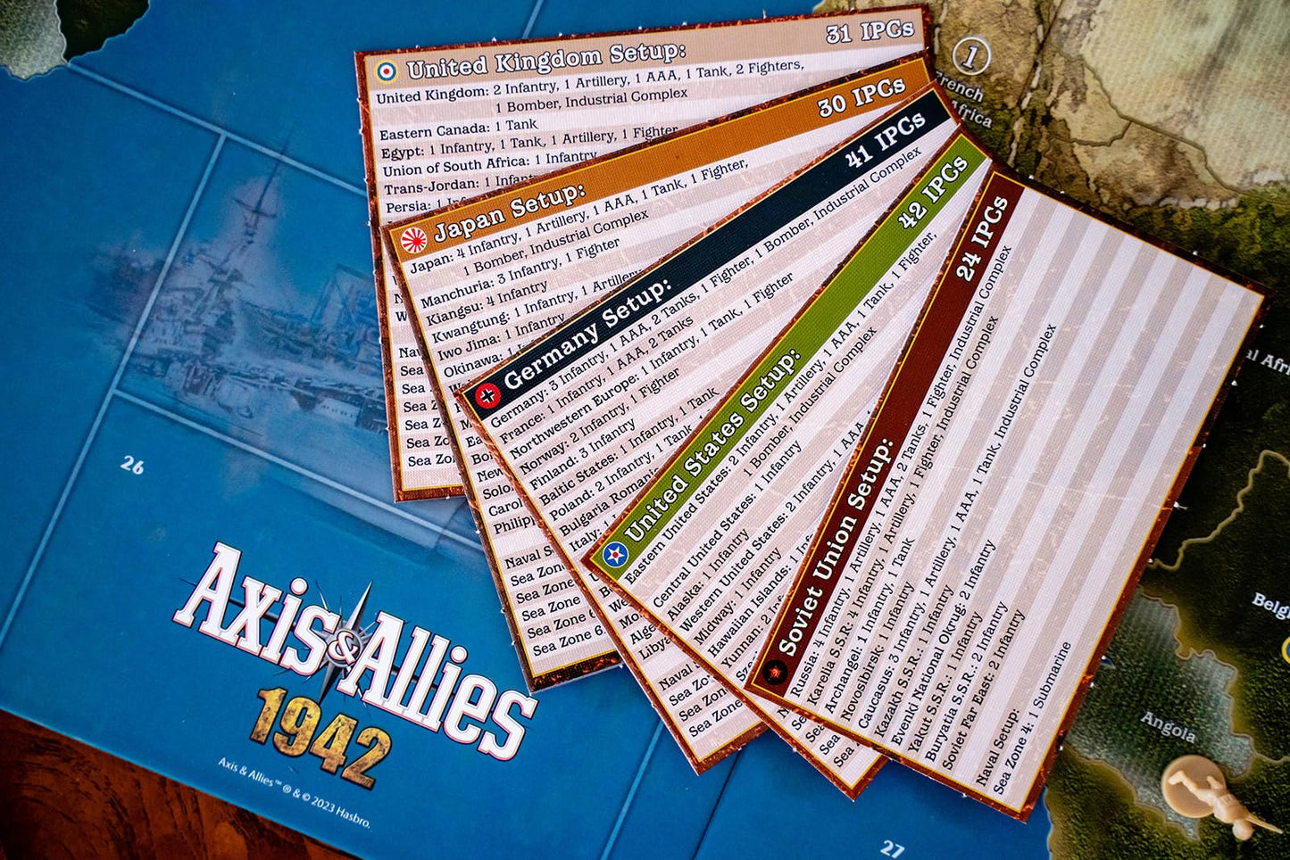Renegade Game Studios Axis & Allies: 1942 Second Edition — WWII Strategy Board Game