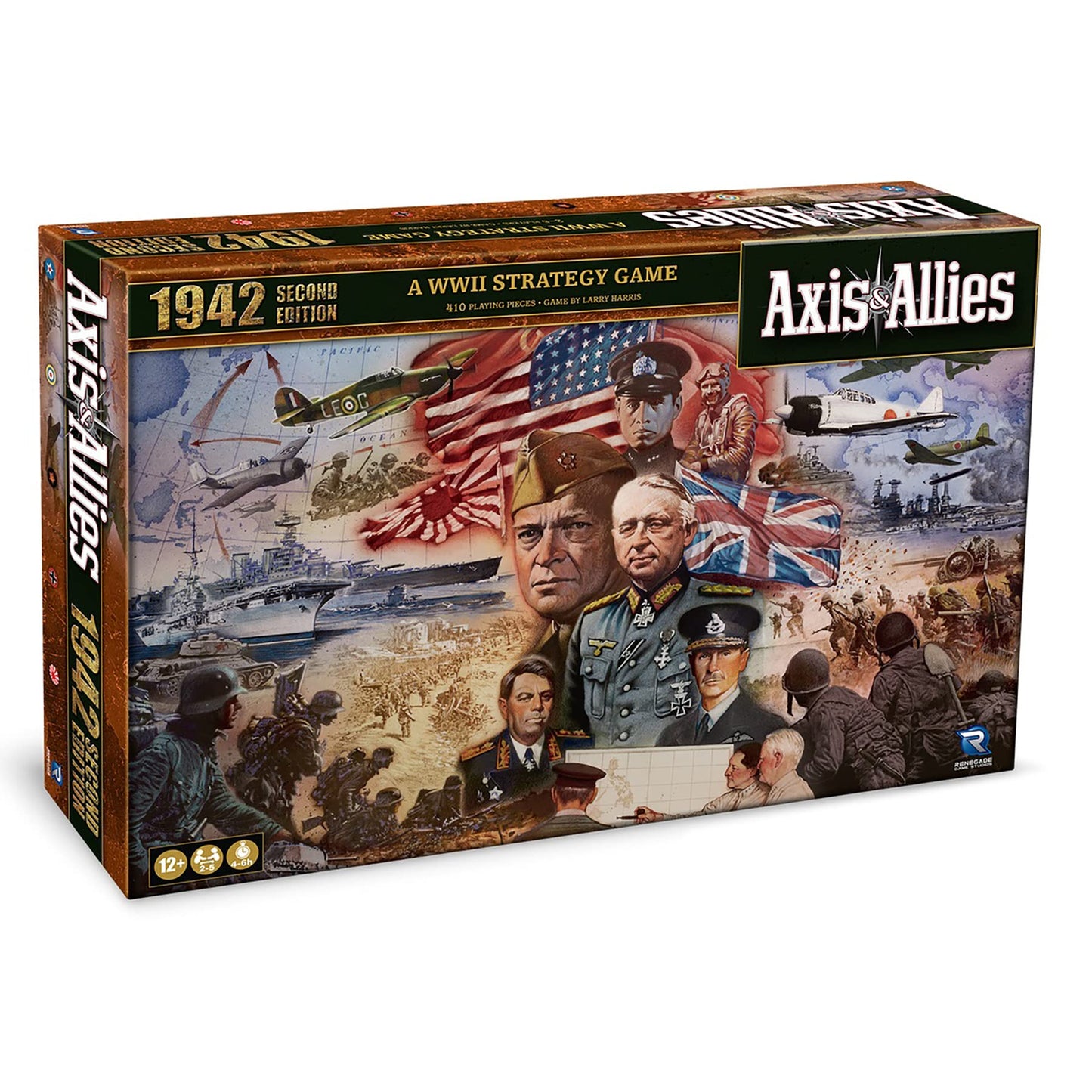 Renegade Game Studios Axis & Allies: 1942 Second Edition — WWII Strategy Board Game