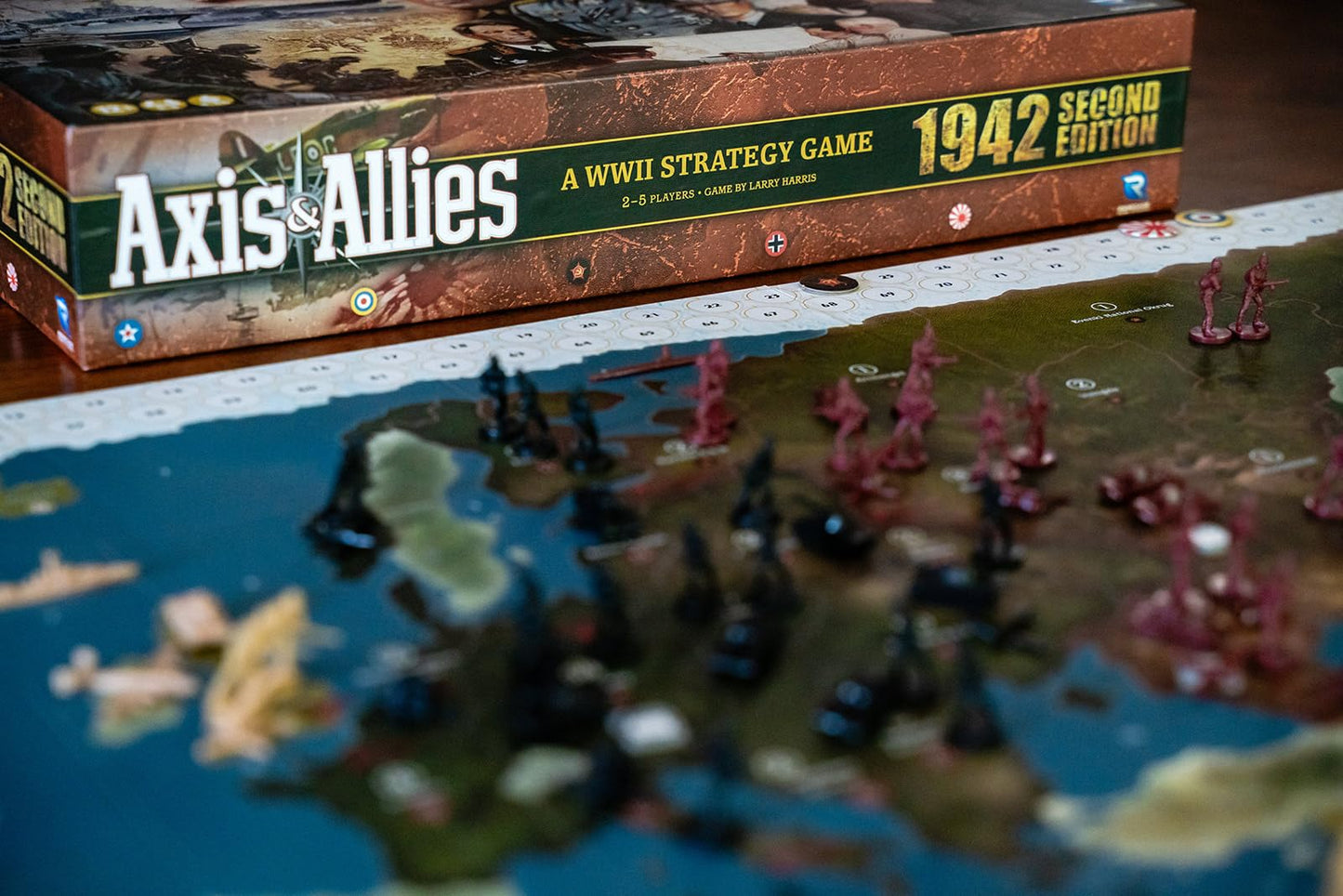 Renegade Game Studios Axis & Allies: 1942 Second Edition — WWII Strategy Board Game