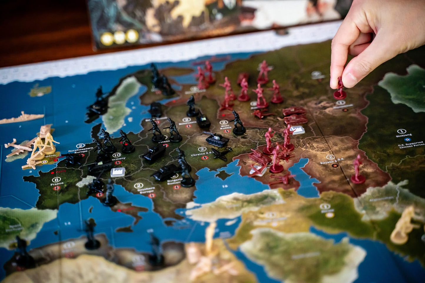Renegade Game Studios Axis & Allies: 1942 Second Edition — WWII Strategy Board Game