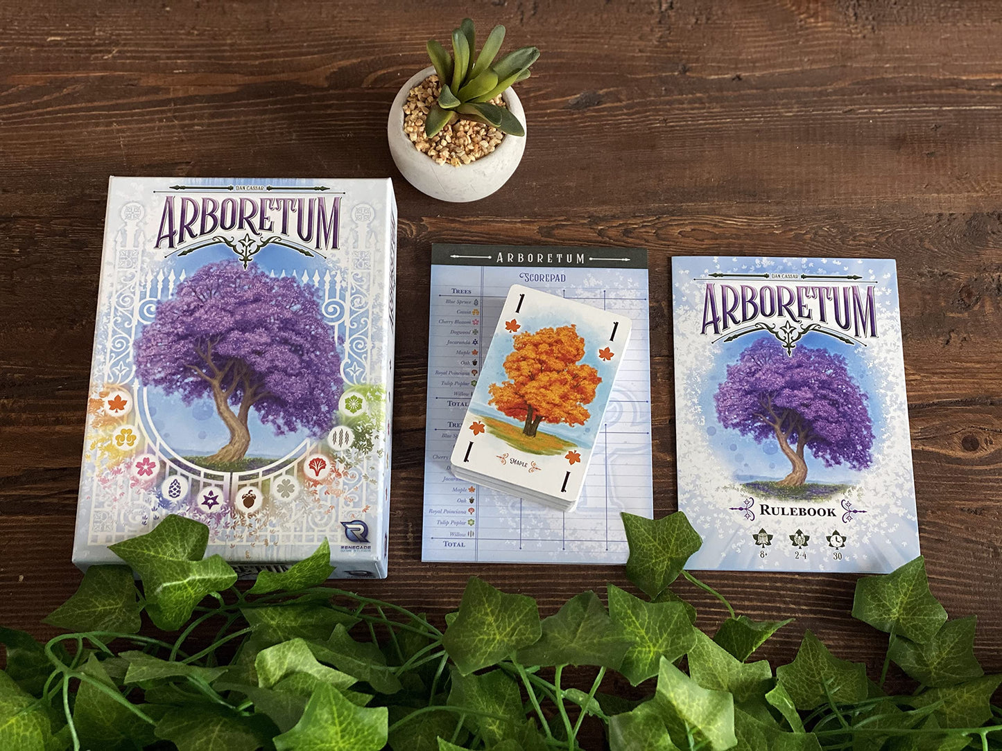 Renegade Game Studios Arboretum – Strategy Card Game for 2-4 Players (Ages 8+) | 30-Minute Play