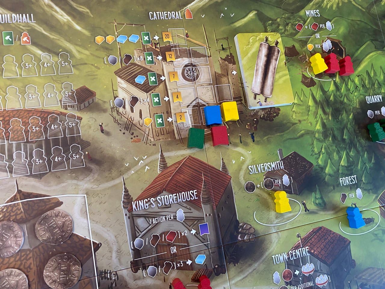Renegade Game Studios Architects of the West Kingdom – Standalone Strategy for 1-5 Players (Ages 12+)