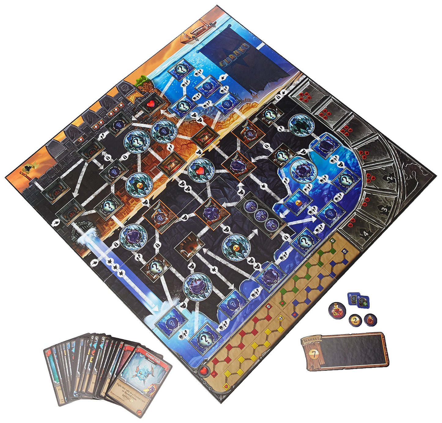 Renegade Game Studios – Clank! Sunken Treasures Expansion for Clank! A Deck-Building Adventure