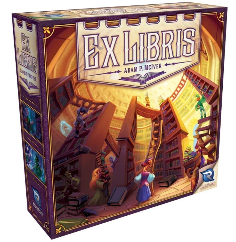 Ex Libris by Renegade Game Studios – Strategic Library-Building Board Game