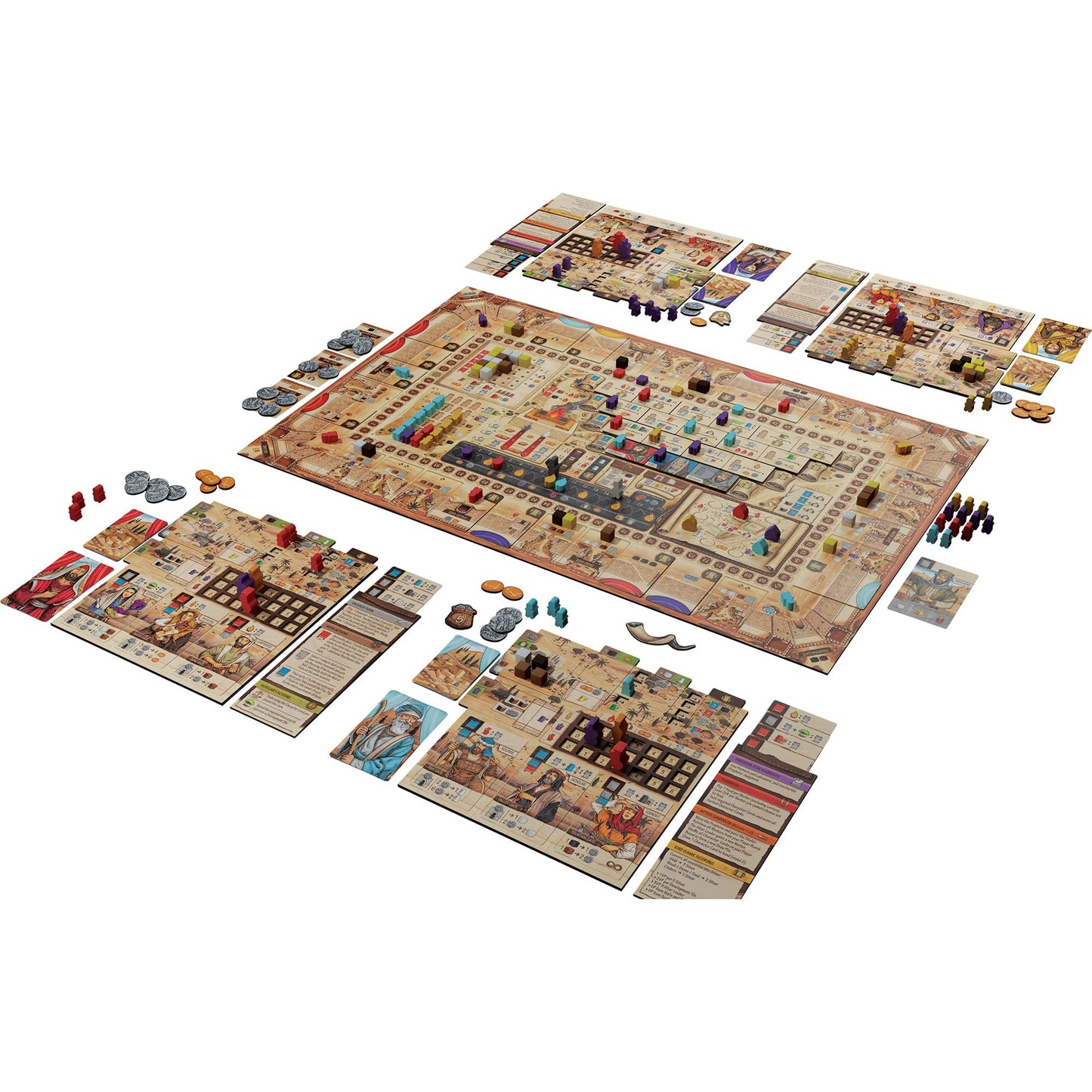 Ezra & Nehemiah: Strategy Board Game by Renegade Game Studios – Rebuild Jerusalem (1–4 Players, 120 Min)