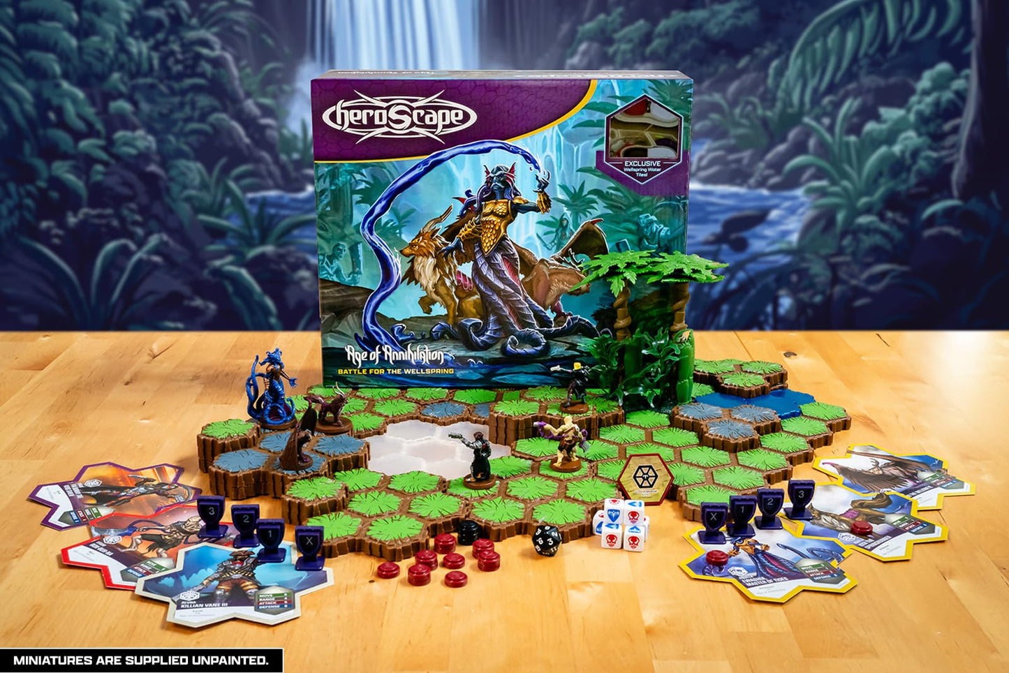 Renegade Game Studios Heroscape Battle for the Wellspring Battle Box – Standard Edition