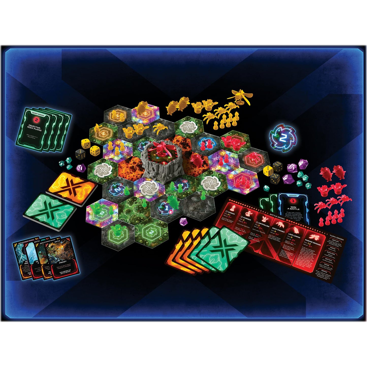 Renegade Game Studios: Nexus Ops – Strategy Board Game with Secret Missions & Rubium Mines