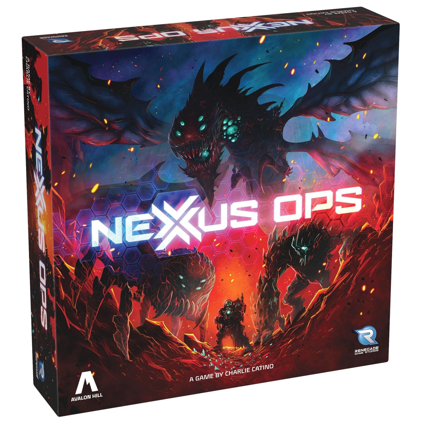 Renegade Game Studios: Nexus Ops – Strategy Board Game with Secret Missions & Rubium Mines