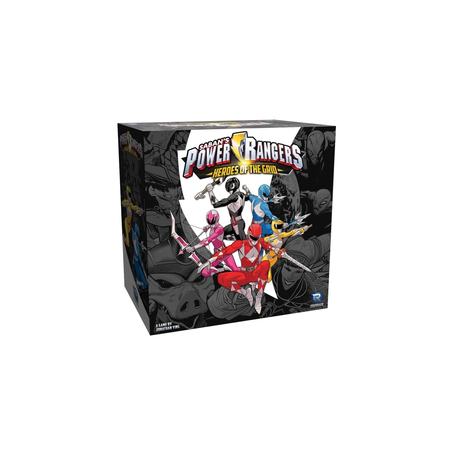 Power Rangers: Heroes of the Grid — Cooperative Adventure by Renegade Game Studios | 2-5 Players, 14+