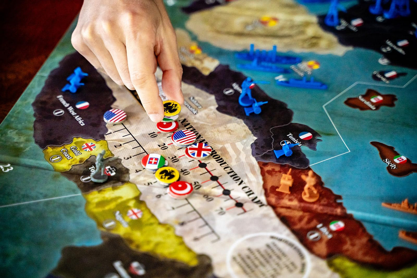 Renegade Game Studios Axis & Allies WWI 1914 – Strategic War Board Game for 2-8 Players (Ages 12+)