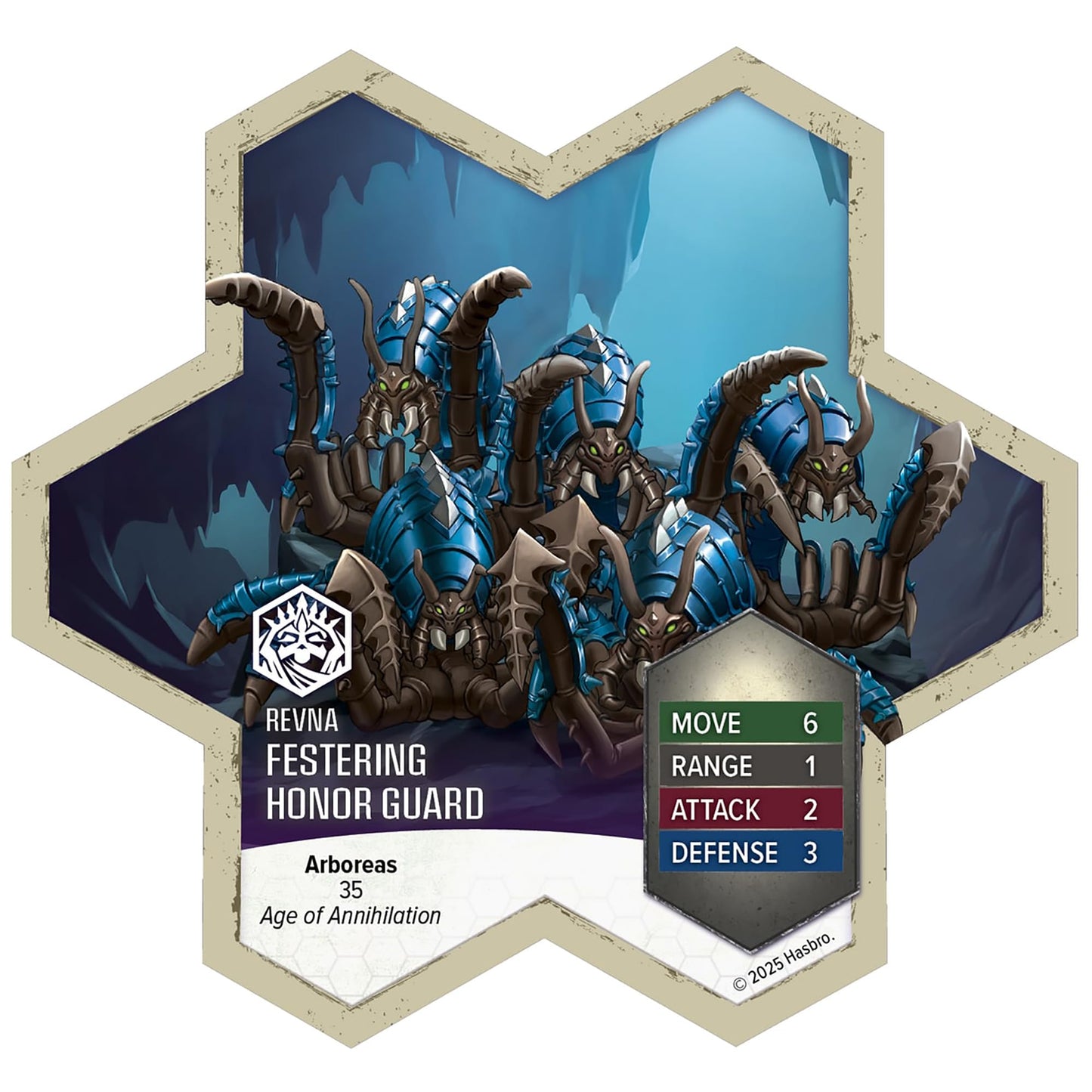 Heroscape Rising Tide: Queen Maladrix & Festering Honor Guard Army Expansion — Renegade Game Studios