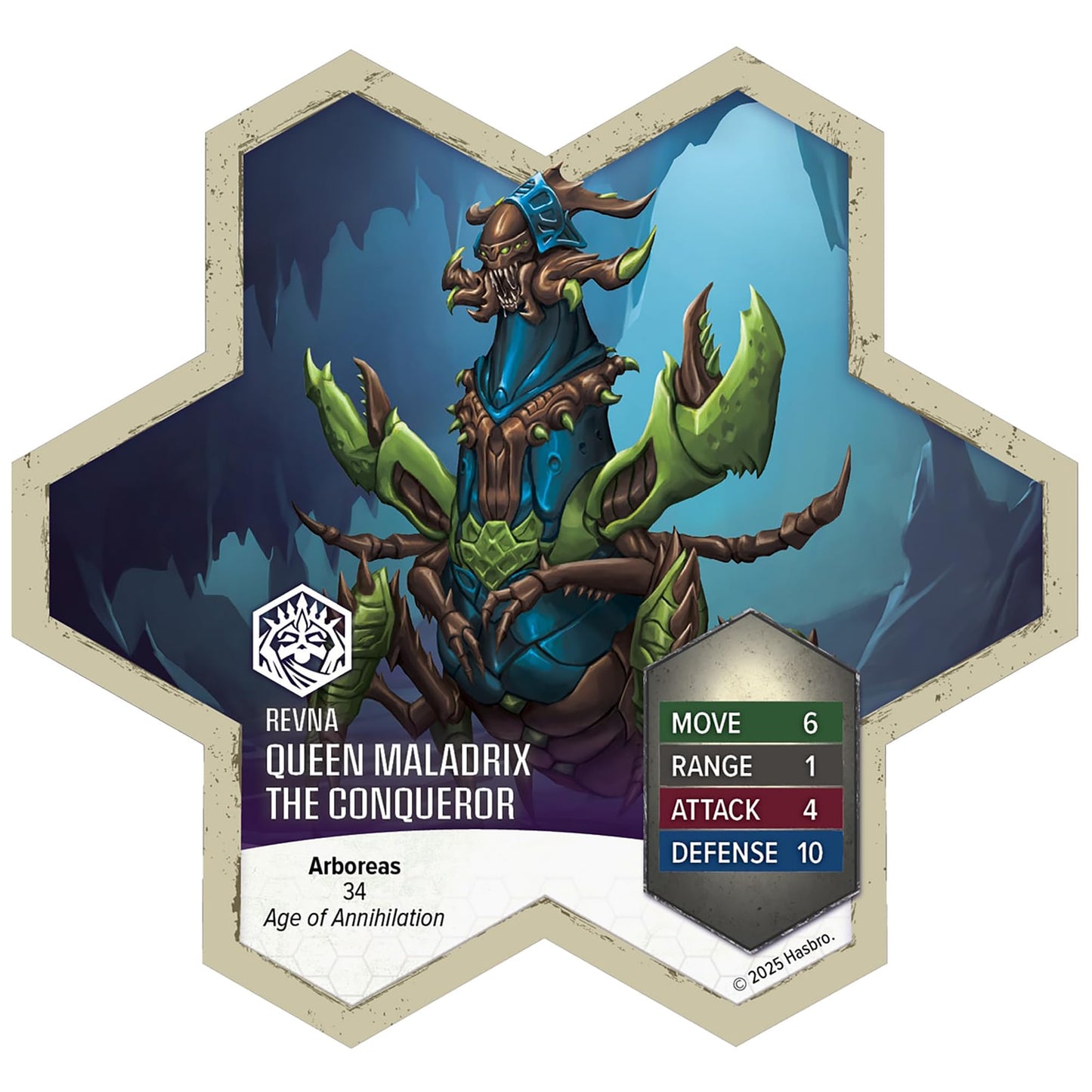 Heroscape Rising Tide: Queen Maladrix & Festering Honor Guard Army Expansion — Renegade Game Studios