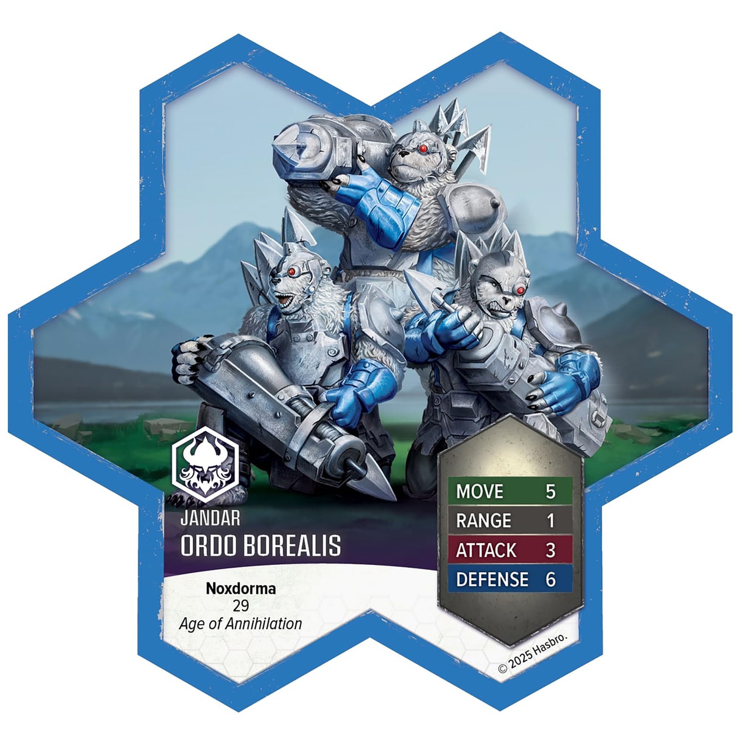 Heroscape Rising Tide – Knight Primus Adelbern & Ordo Borealis Army Expansion | Renegade Game Studios