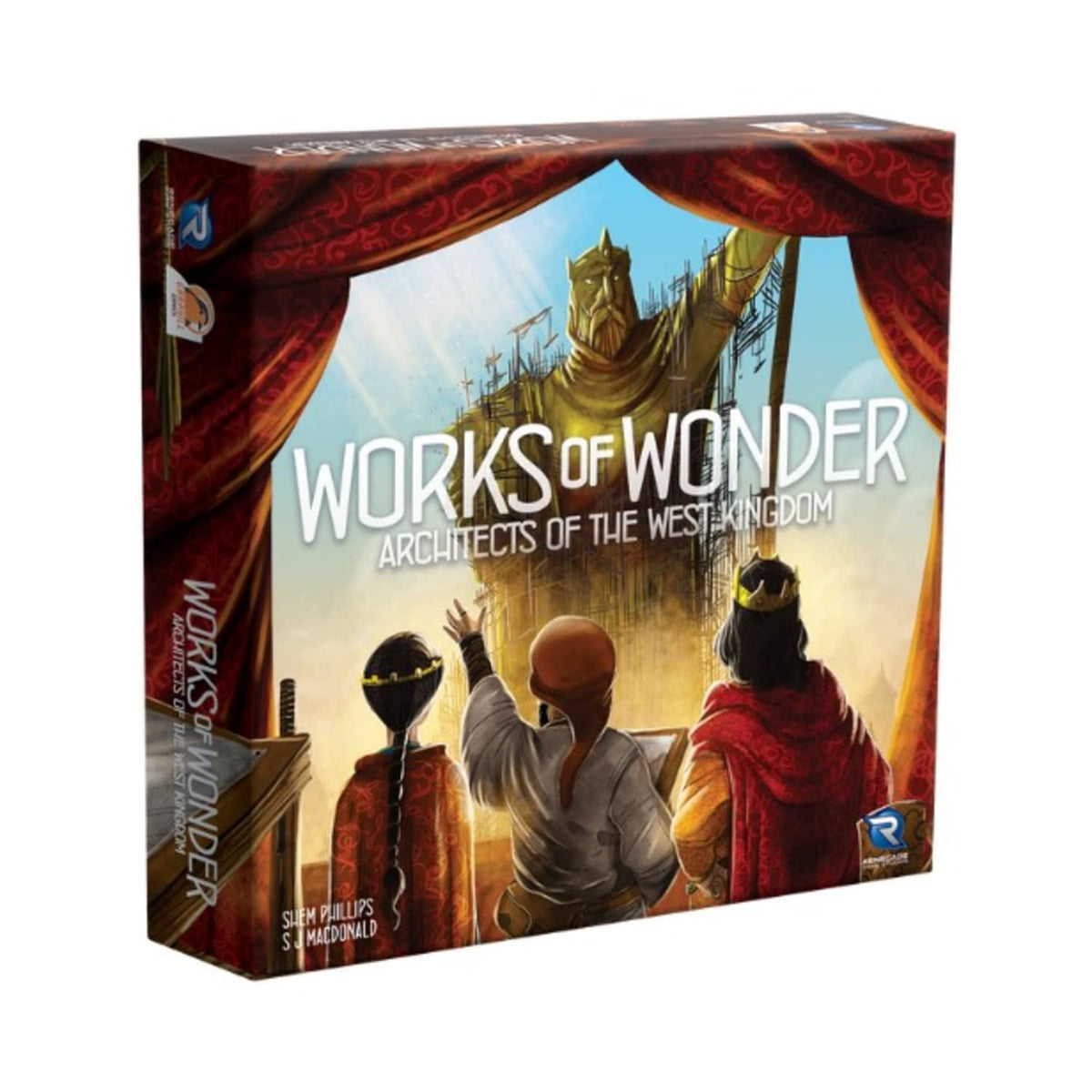 Renegade Game Studios - Architects of the West Kingdom: Works of Wonder Expansion (1-5 Players, 60-80 Min)