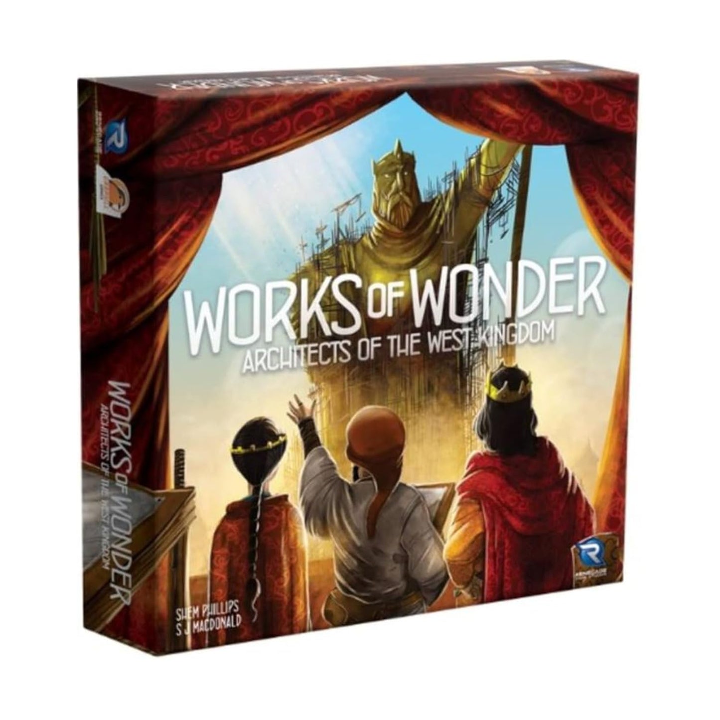 Renegade Game Studios - Architects of the West Kingdom: Works of Wonder Expansion (1-5 Players, 60-80 Min)