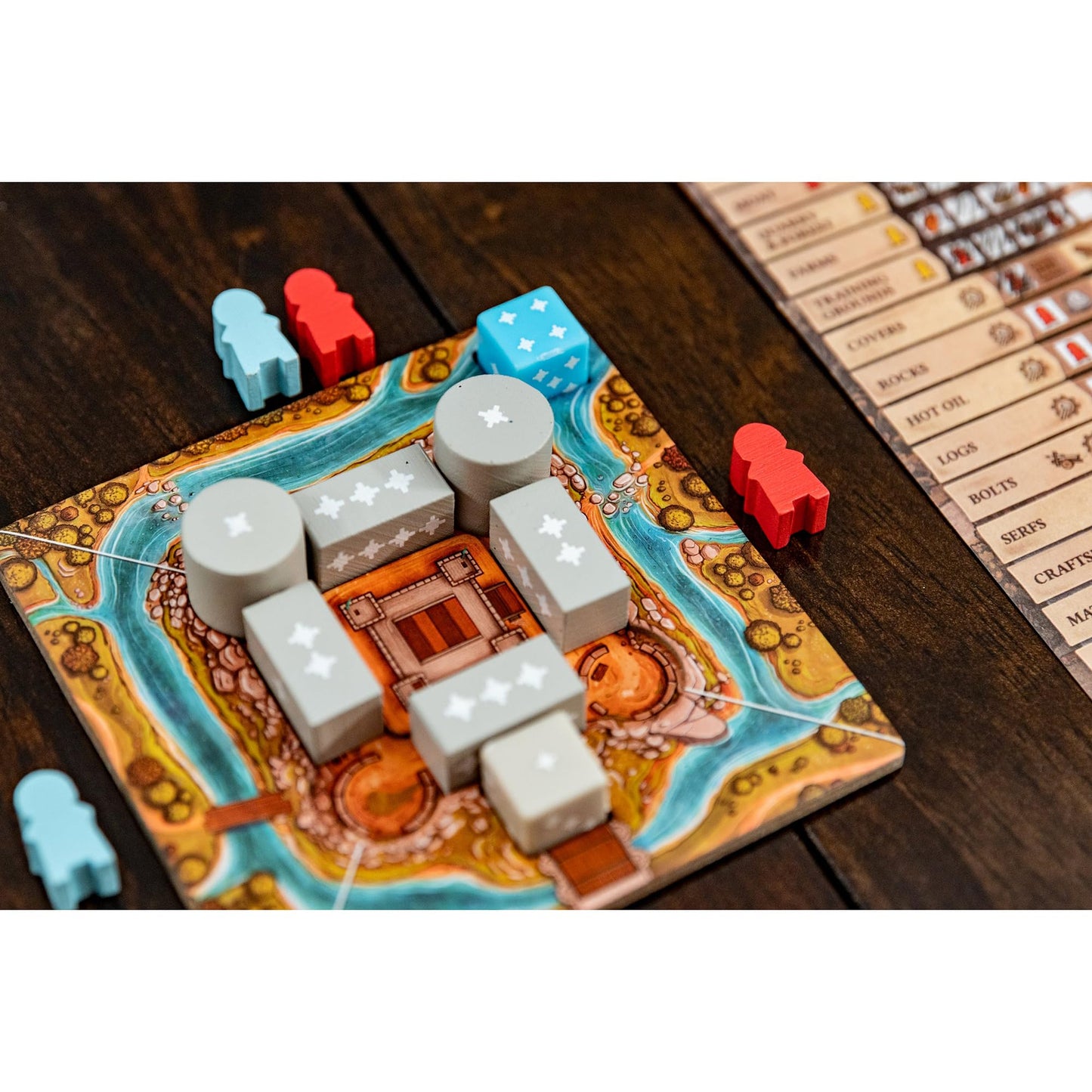 Renegade Games: The Anarchy – Medieval Domain-Building Strategy Board Game for 1-4 Players