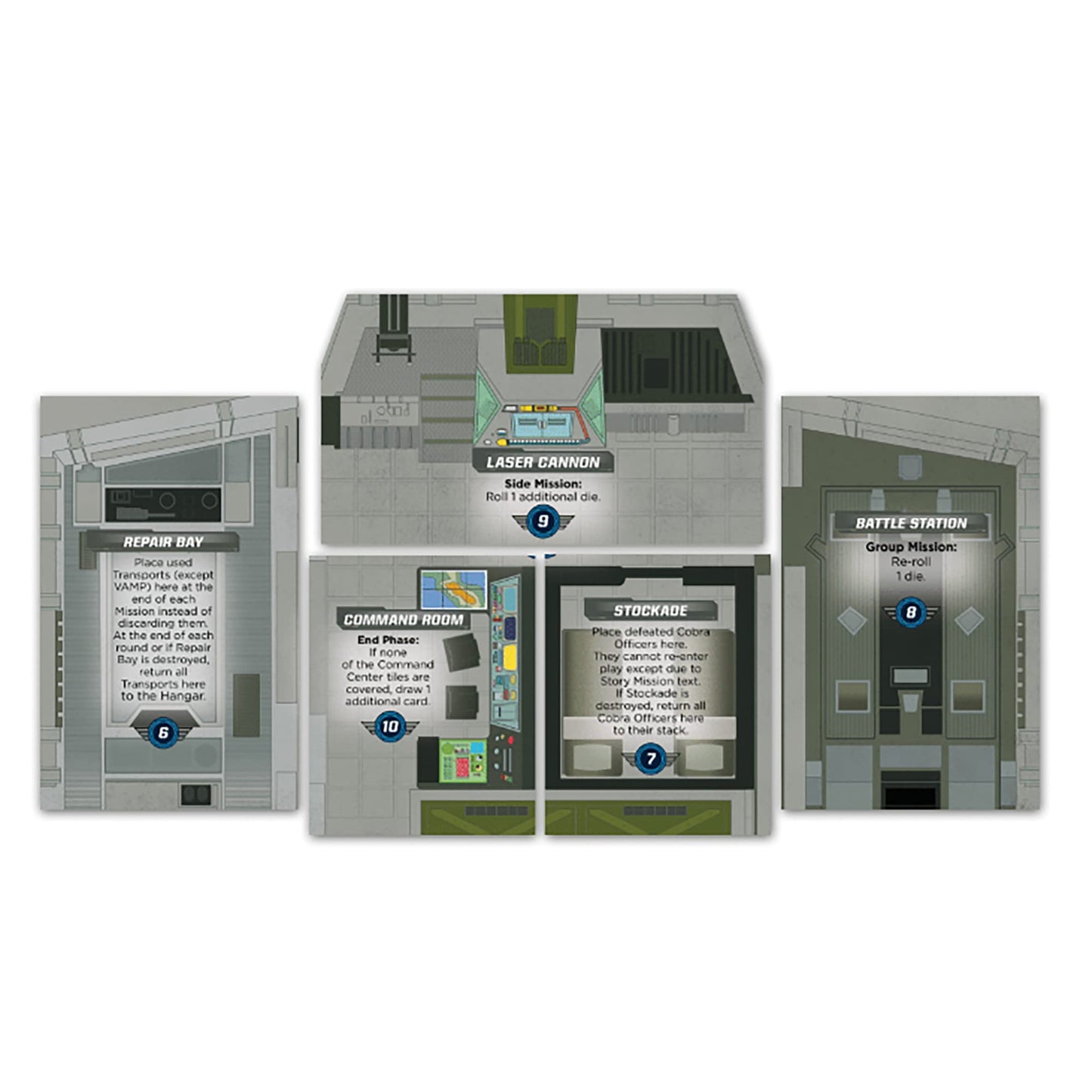 Renegade Game Studios GI Joe Deck-Building Game: Shadow of the Serpent Expansion