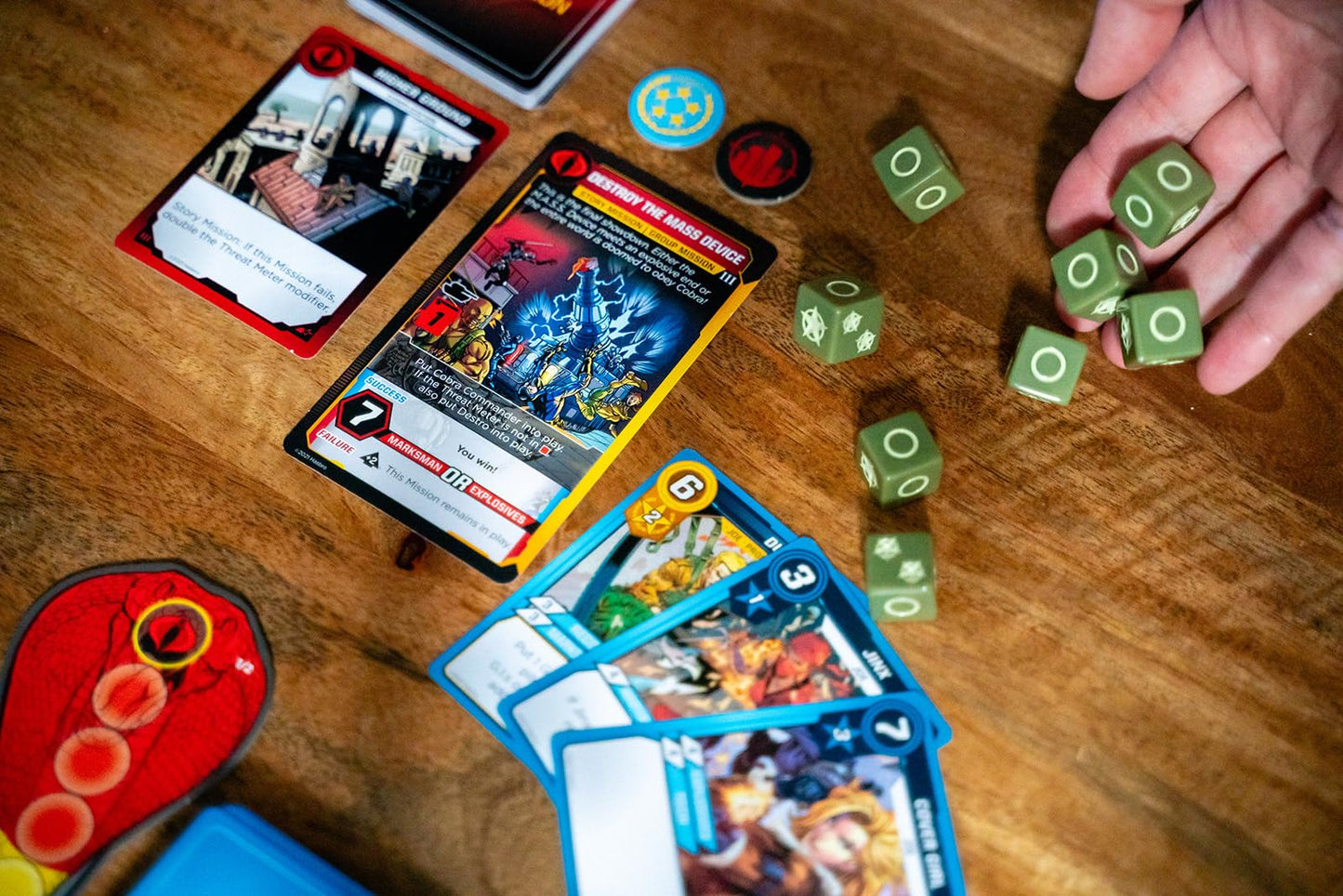 Renegade GI Joe Deck-Building Game Core Set | Fully Cooperative, 1-4 Players