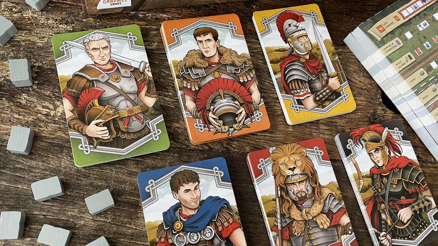 Renegade Game Studios: Hadrian's Wall — Strategy Board Game for 1–6 Players (60 Min)