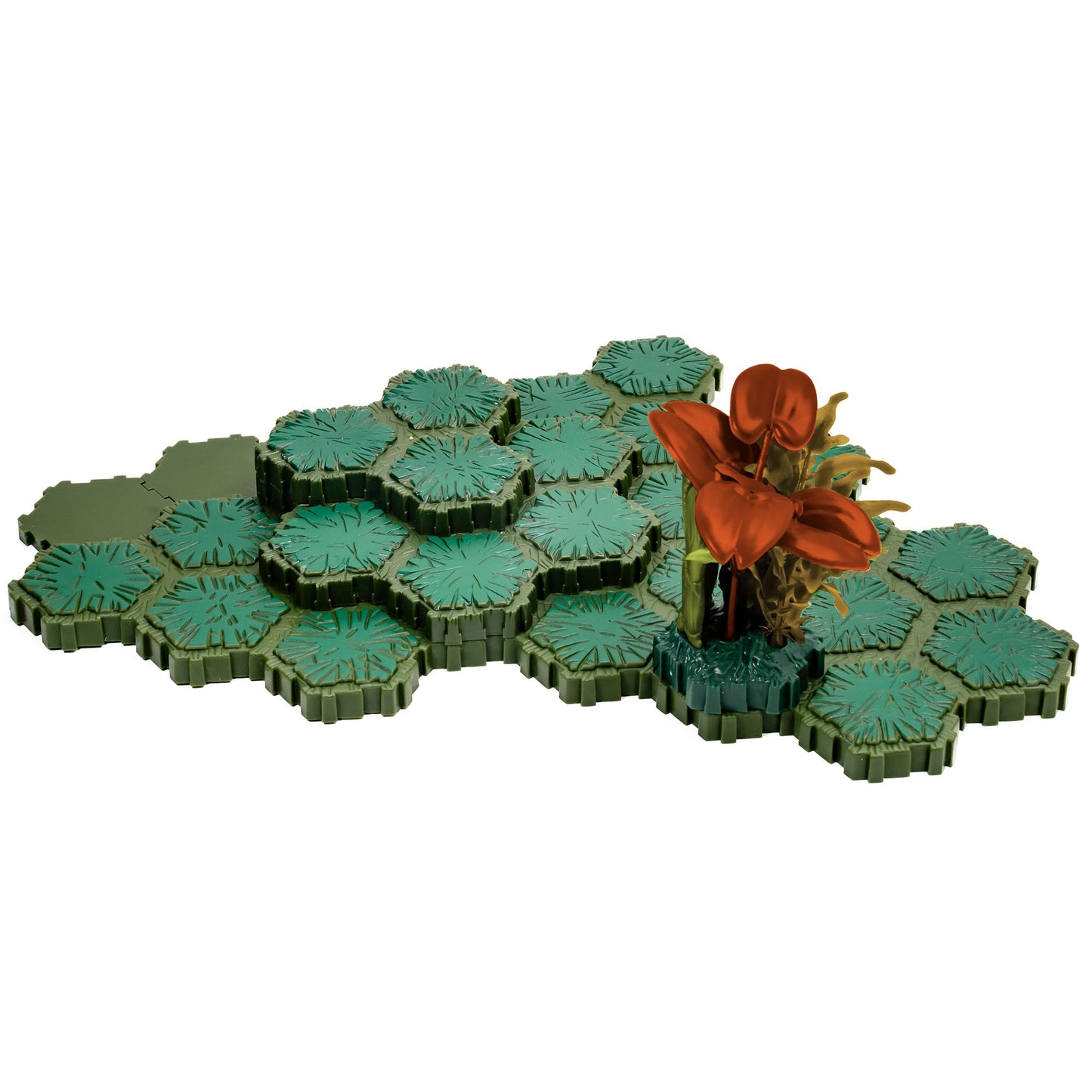 Renegade Game Studios Heroscape: The Swamps of Valhalla Terrain Expansion – 39pc Hex-Tile Set