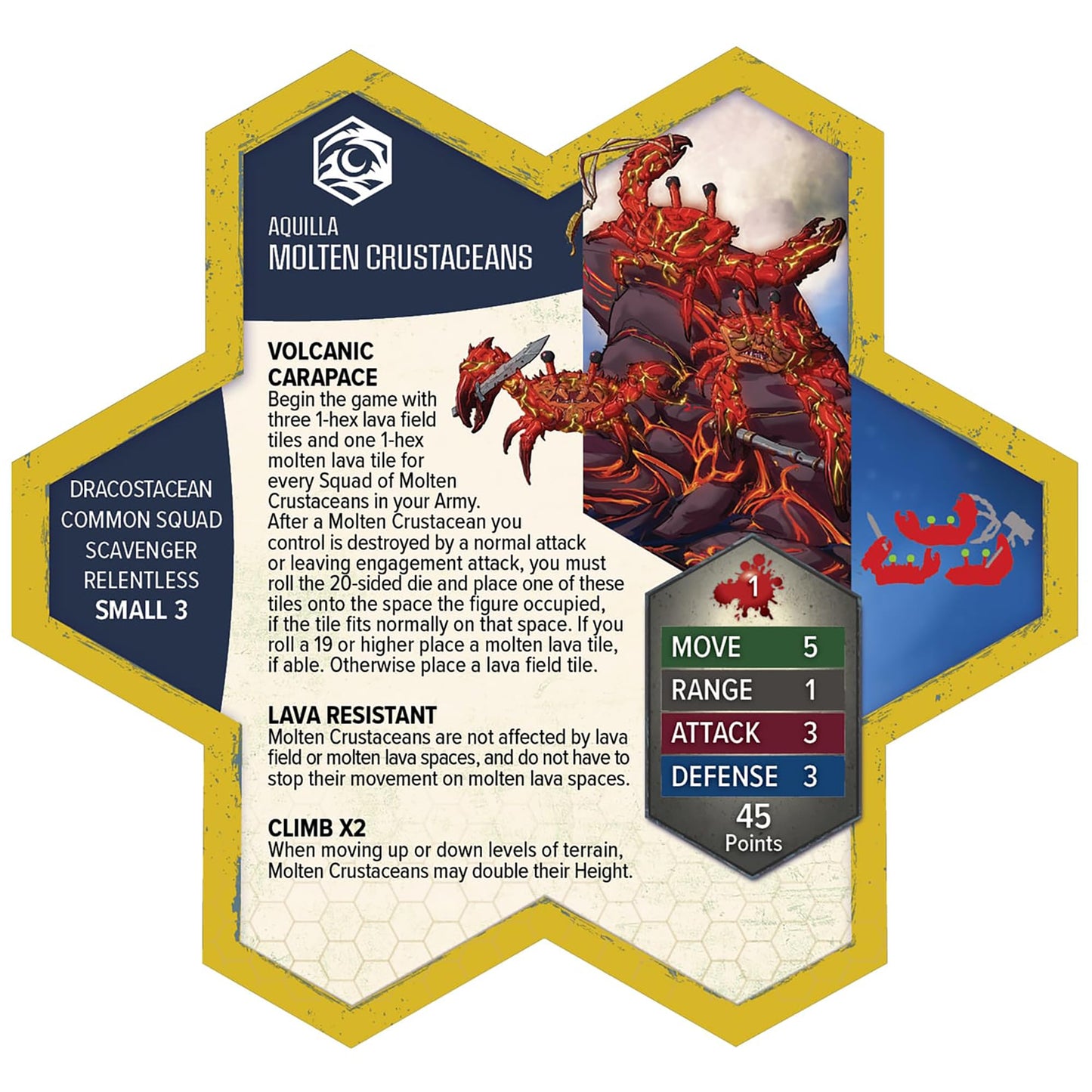 Renegade Heroscape: Molten Crustaceans & Tanuki Tricksters Army Expansion