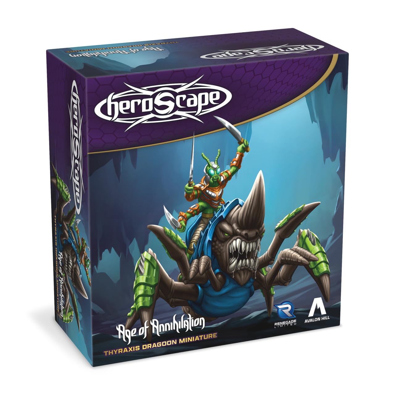 Renegade Game Studios – Heroscape Thyraxis Dragoon Miniature | Fully Assembled & Highly Detailed | Ages 14+