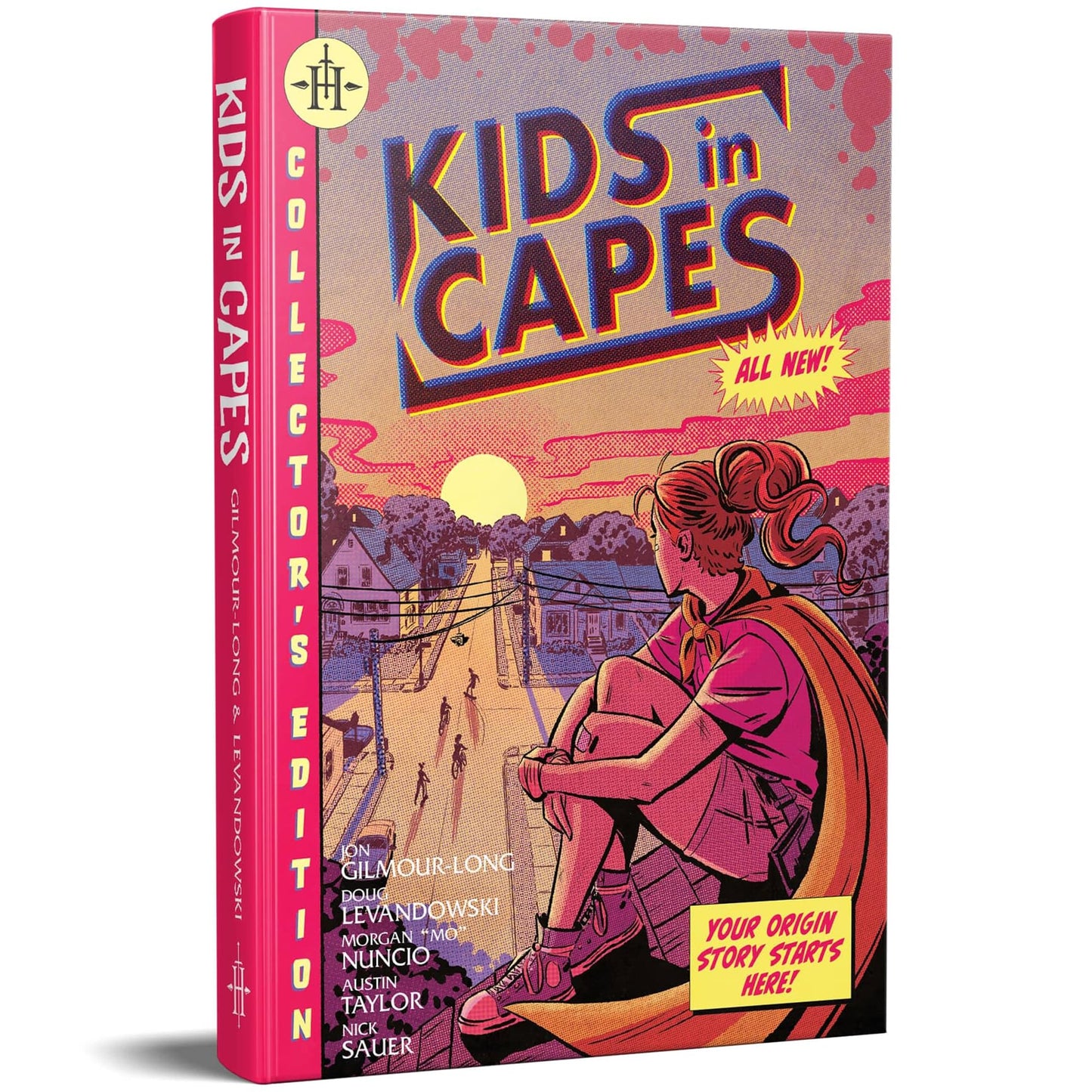 Kids in Capes Softcover – Superhero RPG by Renegade Game Studios | 160 Pages