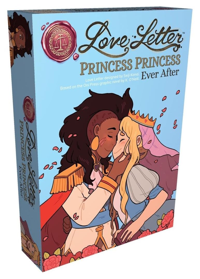 Renegade Love Letter: Princess Princess Ever After – 2-6 Players, 20 Min, Ages 10+