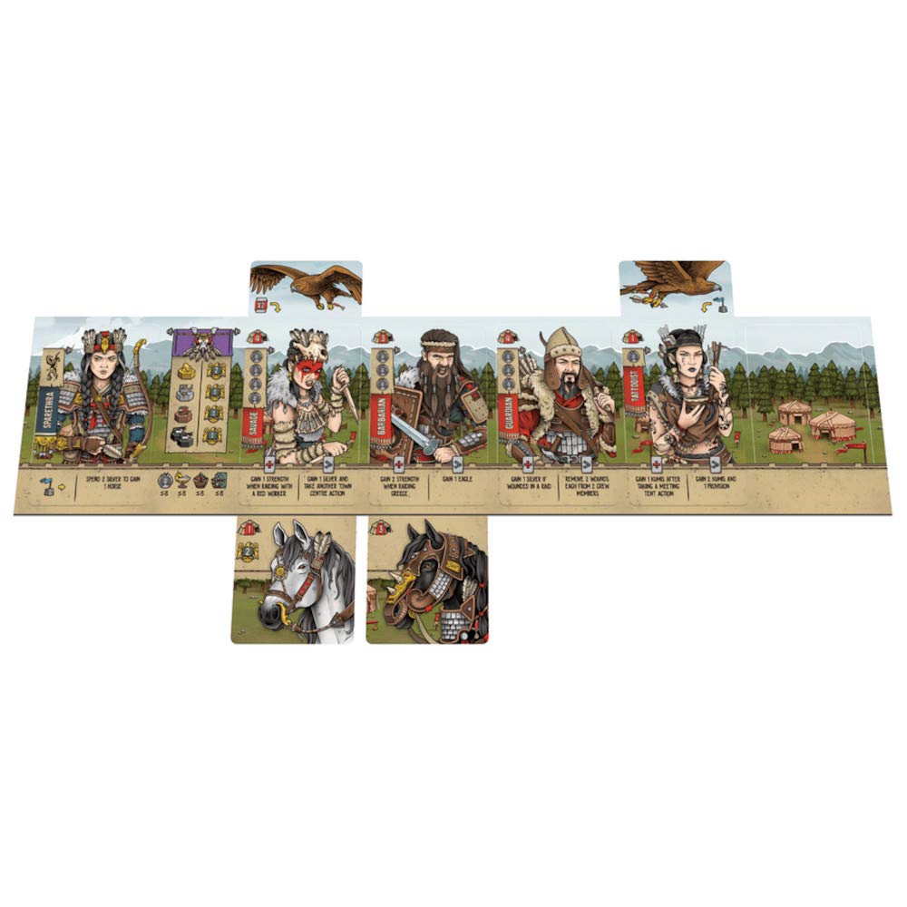 Renegade Game Studios Raiders of Scythia – Strategic 1–4 Player Adventure
