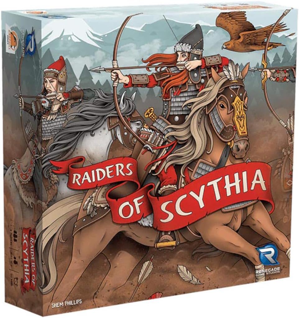 Renegade Game Studios Raiders of Scythia – Strategic 1–4 Player Adventure