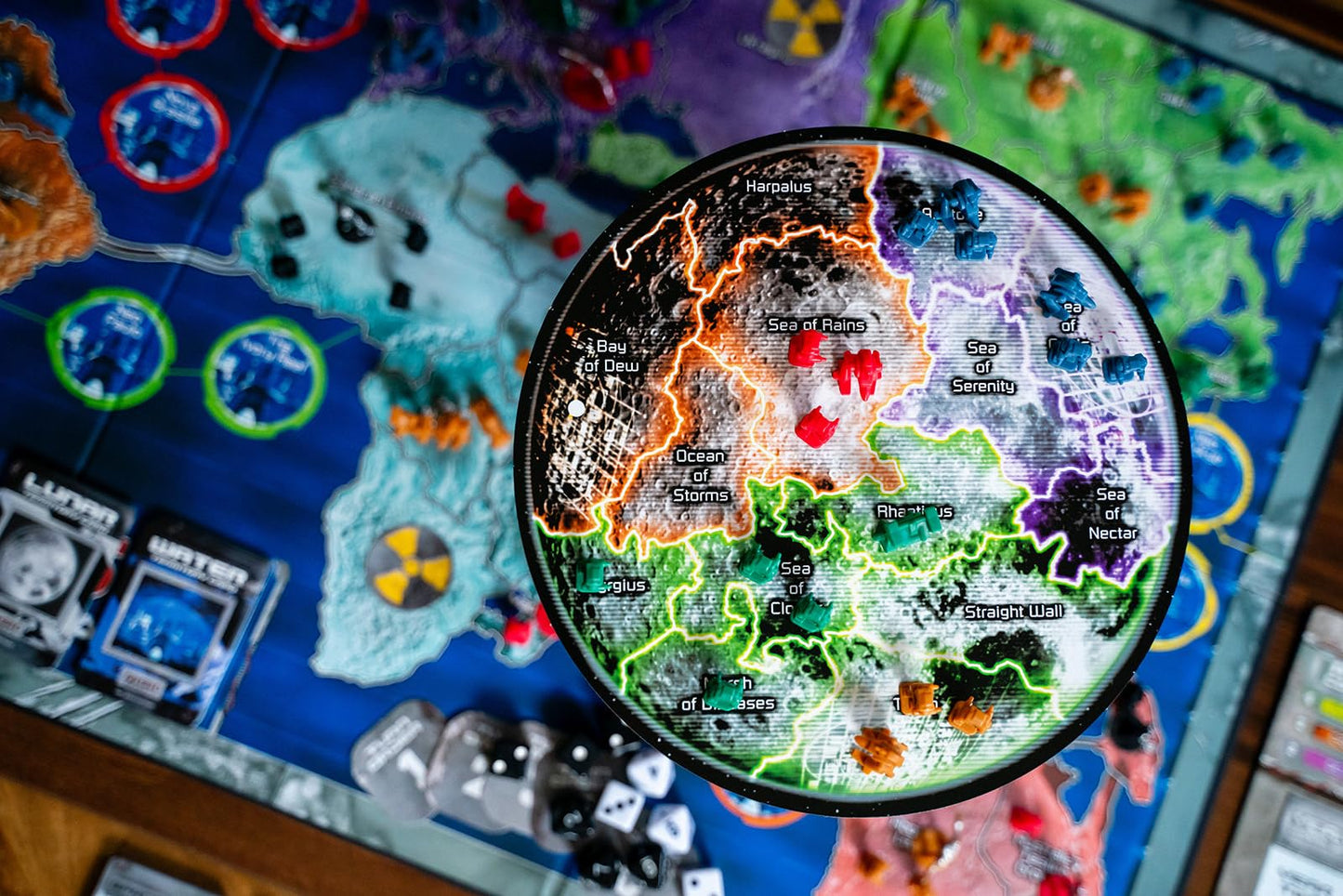 Renegade Game Studios: Risk 2210 A.D. – Strategy Board Game with Mechs, Underwater & Moon Maps, 2-5 Players