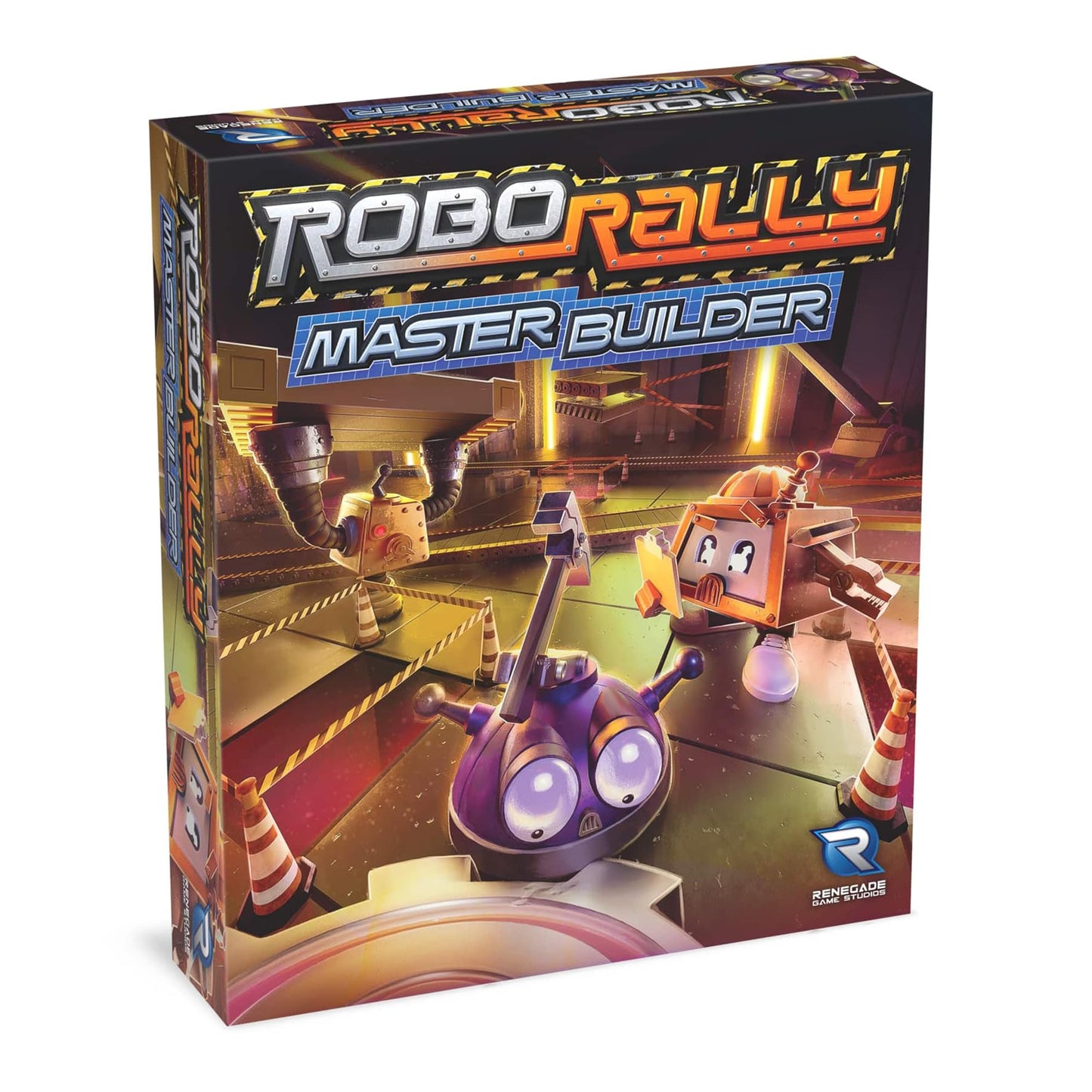 Renegade Game Studios: Robo Rally Master Builder Expansion – 6x6 Grids & Factory Floor Tokens