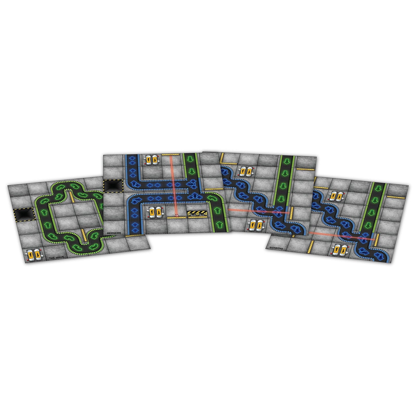 Renegade Game Studios: Robo Rally Master Builder Expansion – 6x6 Grids & Factory Floor Tokens
