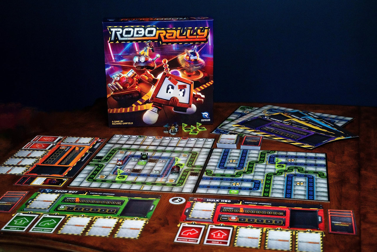 Robo Rally by Renegade Game Studios | Strategy Board Game for 2-6 Players