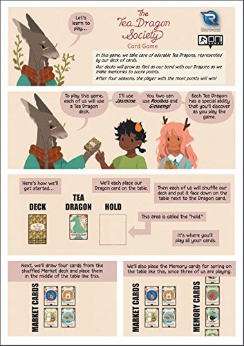 Renegade Game Studios The Tea Dragon Society Card Game | 2-4 Players | 30–60 Minutes