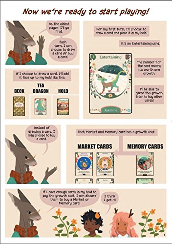 Renegade Game Studios The Tea Dragon Society Card Game | 2-4 Players | 30–60 Minutes