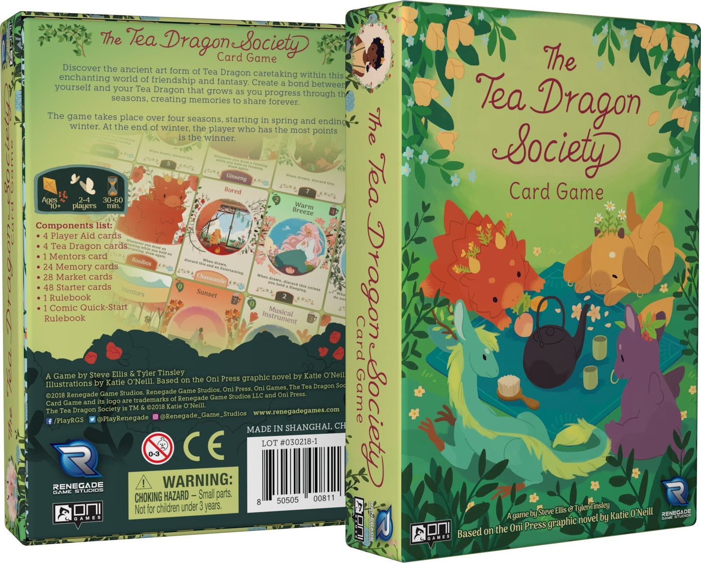 Renegade Game Studios The Tea Dragon Society Card Game | 2-4 Players | 30–60 Minutes