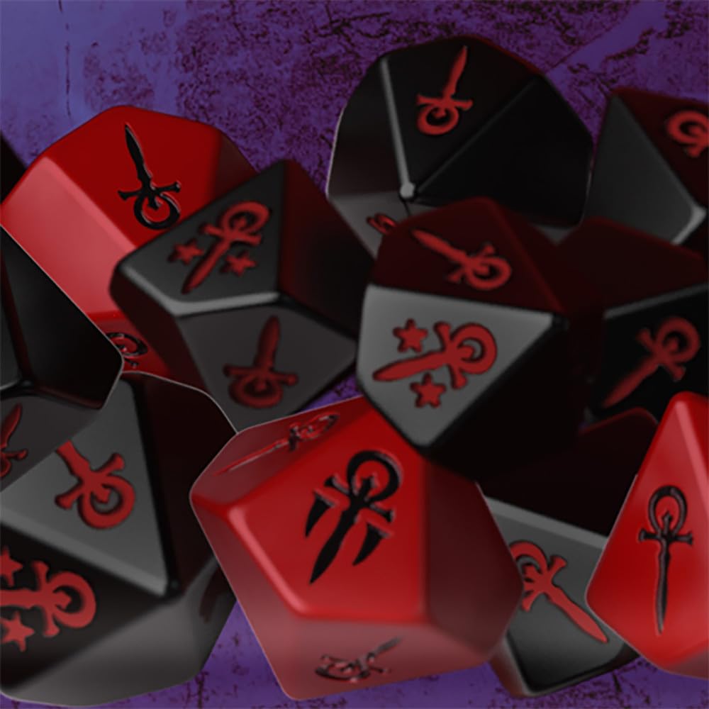Renegade Vampire: The Masquerade Dice Set – 5th Edition (18 Dice)