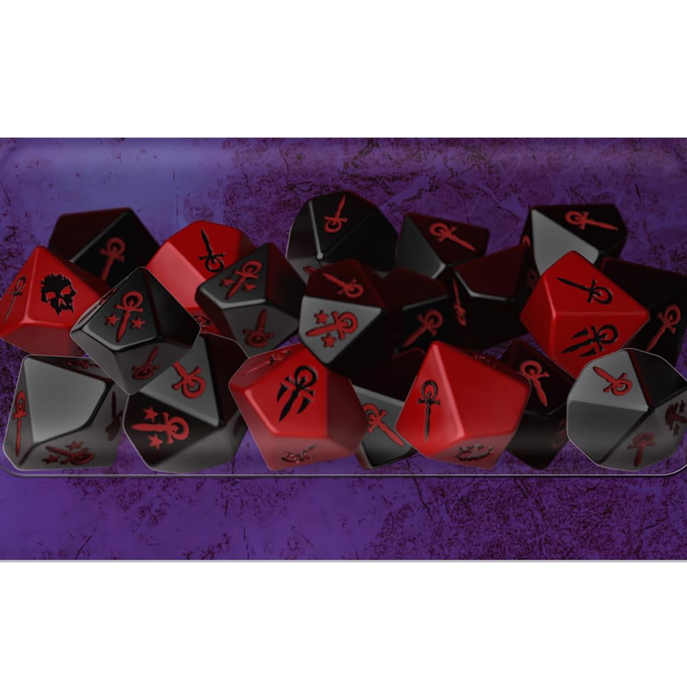Renegade Vampire: The Masquerade Dice Set – 5th Edition (18 Dice)