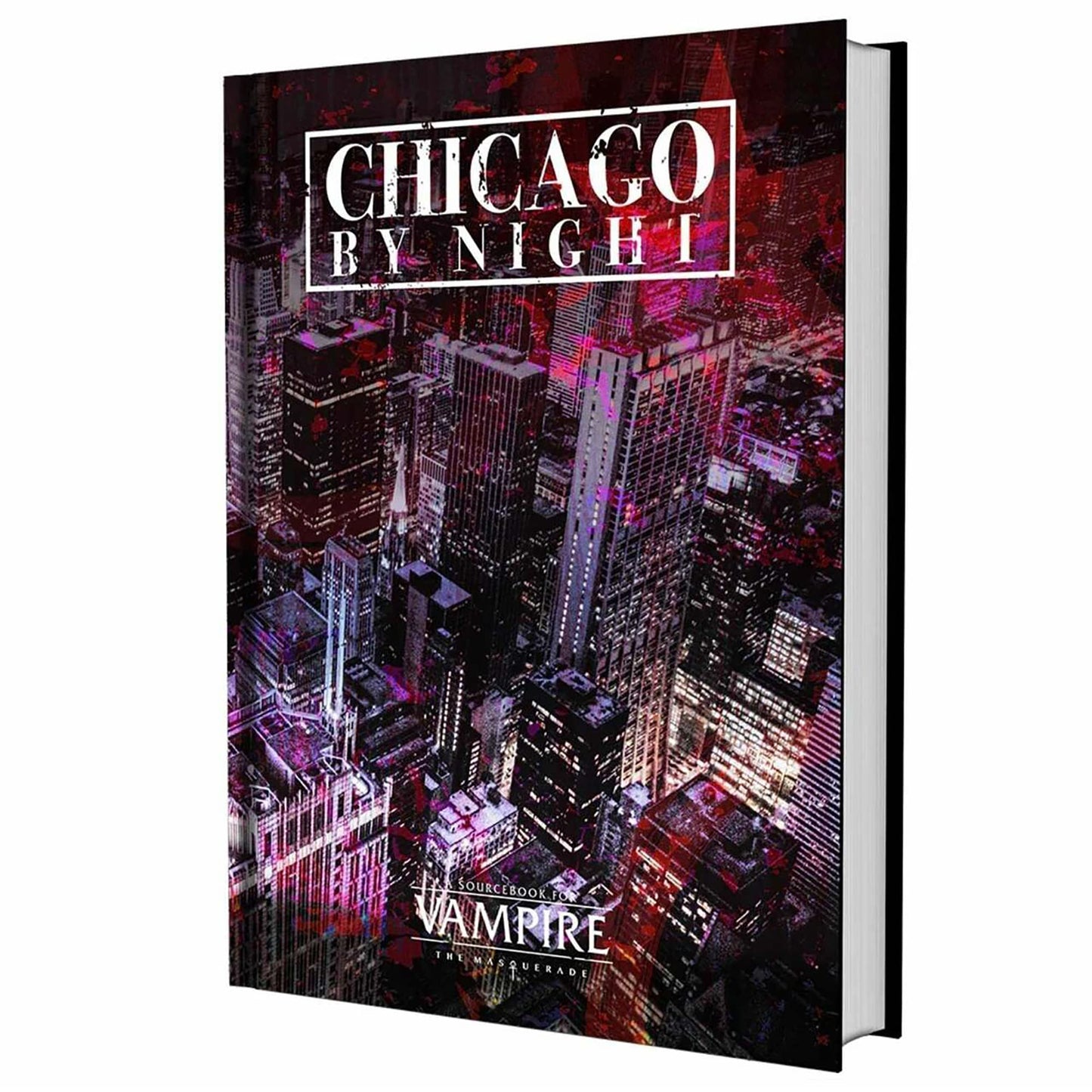 Renegade Game Studios Vampire: The Masquerade 5th Edition Chicago by Night Sourcebook – Black