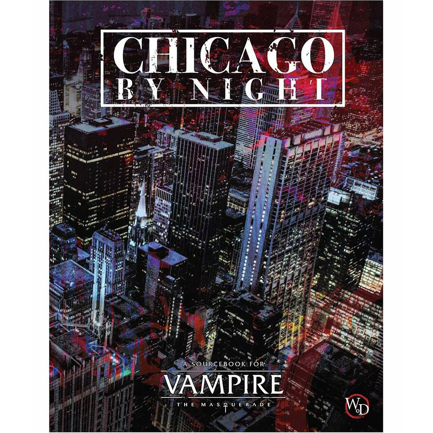 Renegade Game Studios Vampire: The Masquerade 5th Edition Chicago by Night Sourcebook – Black