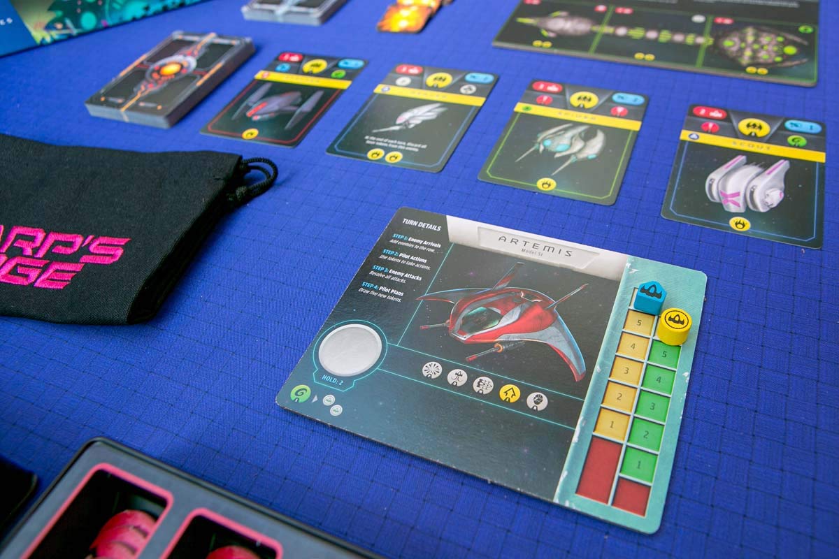 Renegade Game Studios Warp's Edge | Solo Space Bag-Building Game (Ages 10+)