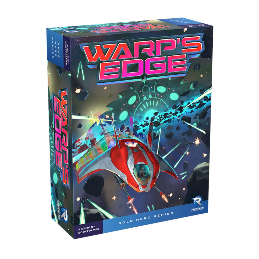 Renegade Game Studios Warp's Edge | Solo Space Bag-Building Game (Ages 10+)