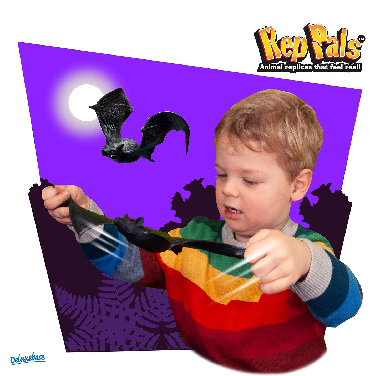 Rep Pals Bat Stretchy Toy by Deluxebase | Ultra Stretchy Sensory Toy
